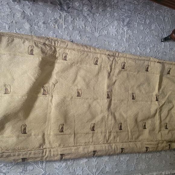 Custom window bench seat cushion cover Monkey - Picture 1 of 12